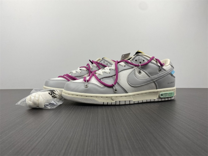 Off-White x Dunk Low ''Lot 30 of 50'' DM1602-122