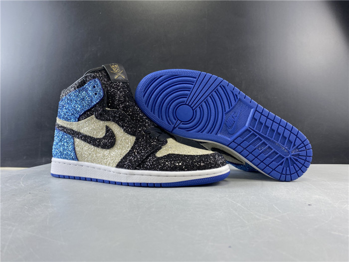FRAGMENT DESIGN X AIR JORDAN 1 “GLITTER” CK5566-400