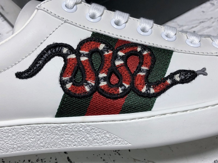 G*u*i ace leather sneaker 456230 02jp0 9064