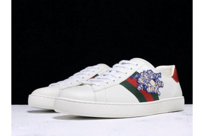 G*u*i ace embroidered low-top sneaker