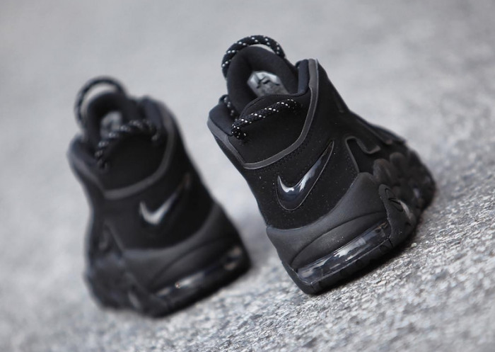 Nike Air More Uptempo “Triple Black Reflective” 414962-004