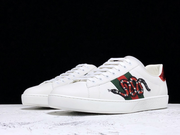 G*u*i ace leather sneaker 456230 02jp0 9064