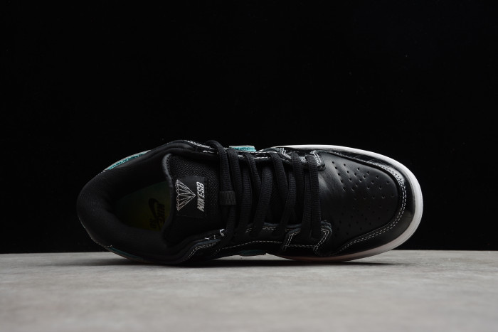 nike sb dunk low Di*m*nd s*pply co black Di*m*nd bv1310-001