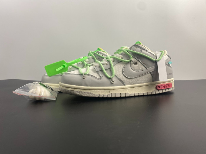 Off-White x Dunk Low ''Lot 07 of 50'' DM1602-108
