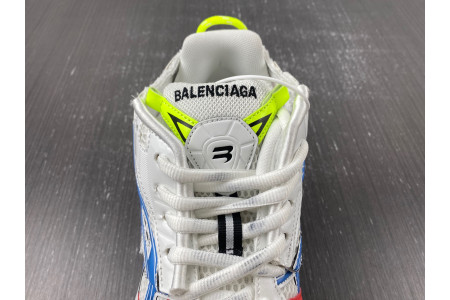 BALCIA Runner White Red Blue