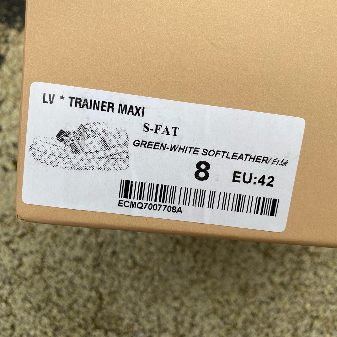 LV TRAINER MAXI White-green