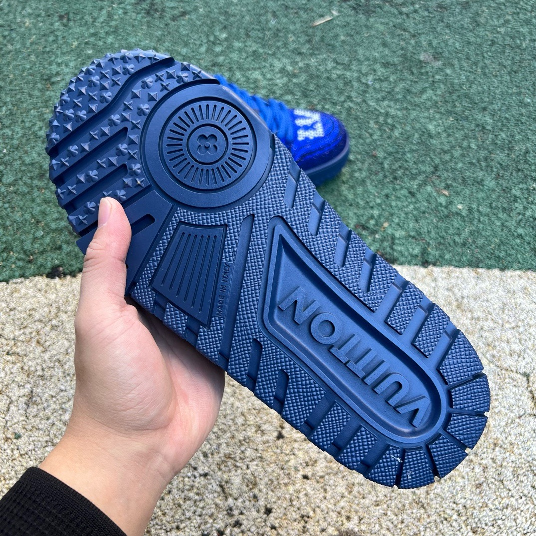 lv trainer maxi full of Di*m*nds blue